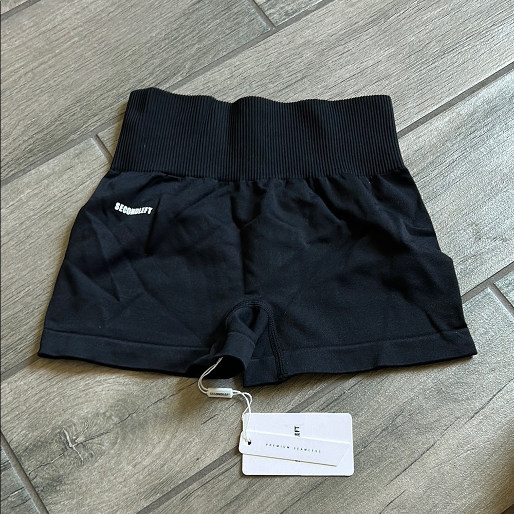 Nike Black Bike Shorts with Elastic Waistband